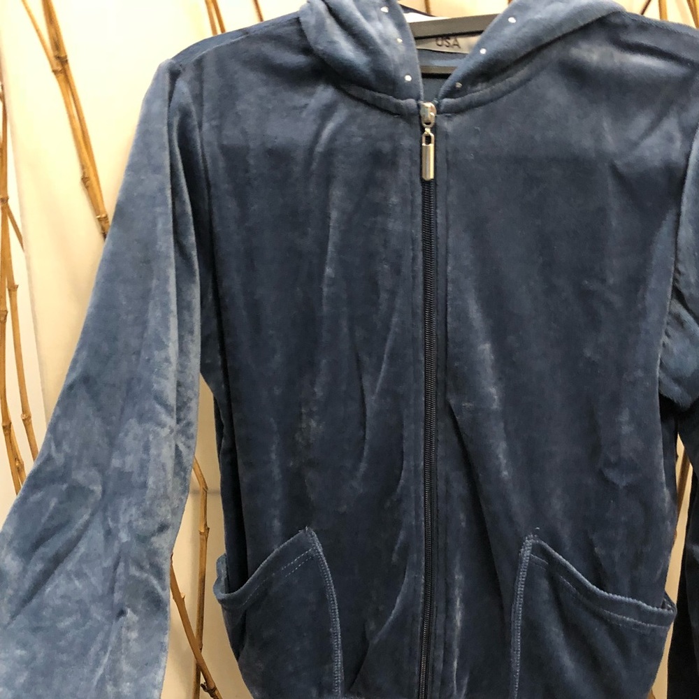 Young USA Blue Hoodie - Picture 2 of 8